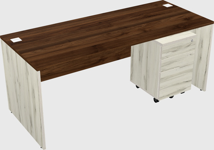 Rectangular desk