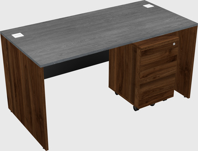 Rectangular desk