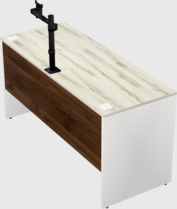 Rectangular desk
