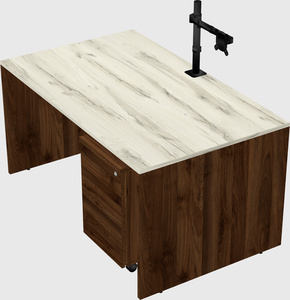 Rectangular desk