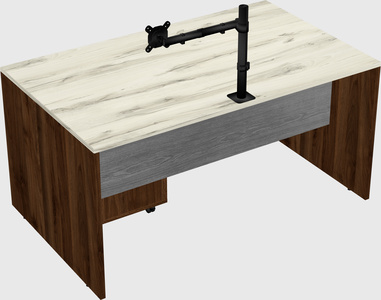 Rectangular desk