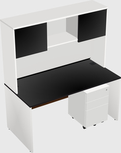 Rectangular desk