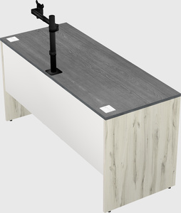 Rectangular desk