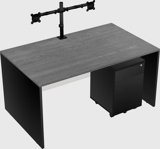 Rectangular desk
