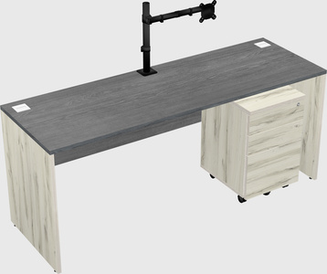 Rectangular desk