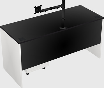 Rectangular desk