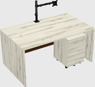 Rectangular desk