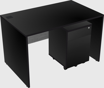 Rectangular desk