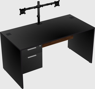 Rectangular desk
