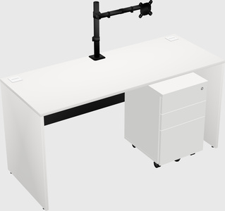 Rectangular desk