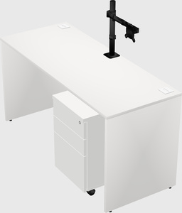 Rectangular desk