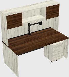 Rectangular desk