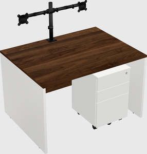Rectangular desk