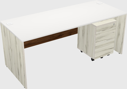 Rectangular desk