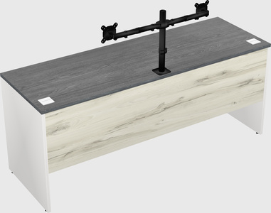 Rectangular desk