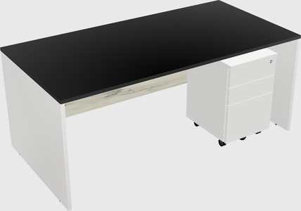 Rectangular desk
