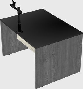 Rectangular desk
