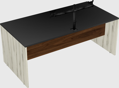 Rectangular desk