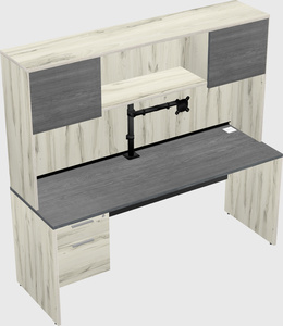 Rectangular desk