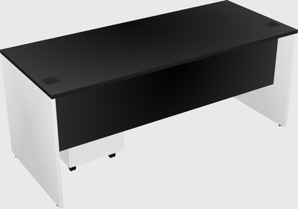 Rectangular desk