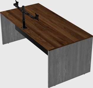 Rectangular desk