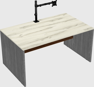 Rectangular desk