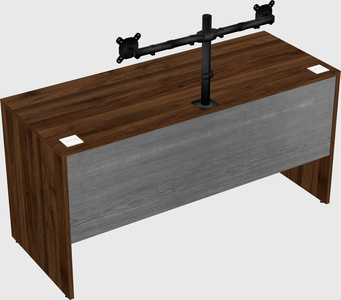 Rectangular desk