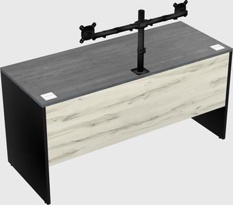 Rectangular desk