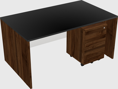 Rectangular desk