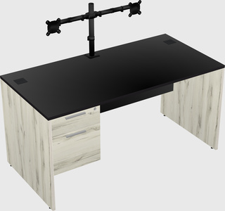 Rectangular desk