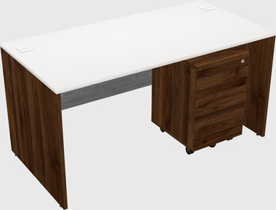 Rectangular desk