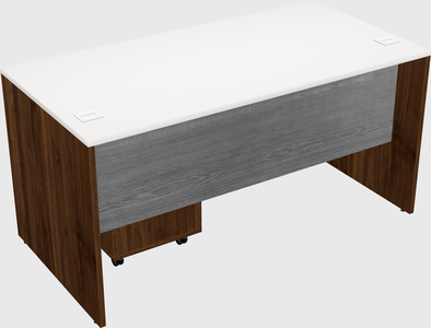 Rectangular desk