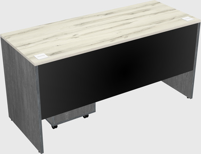 Rectangular desk