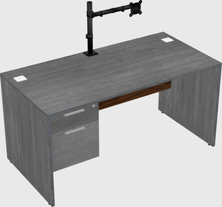 Rectangular desk
