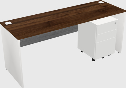 Rectangular desk
