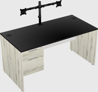 Rectangular desk
