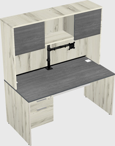 Rectangular desk