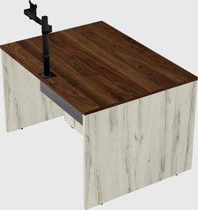 Rectangular desk