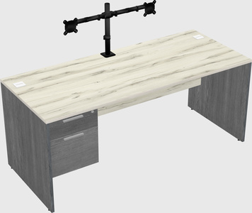 Rectangular desk