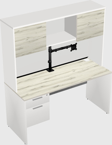 Rectangular desk