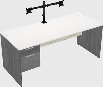 Rectangular desk