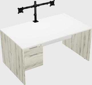 Rectangular desk