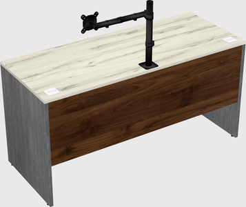 Rectangular desk