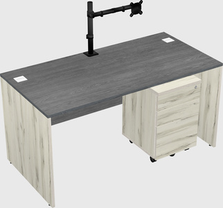 Rectangular desk