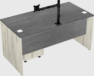 Rectangular desk