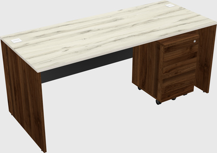 Rectangular desk