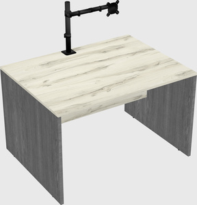 Rectangular desk