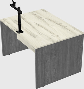 Rectangular desk
