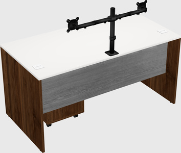 Rectangular desk