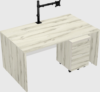 Rectangular desk